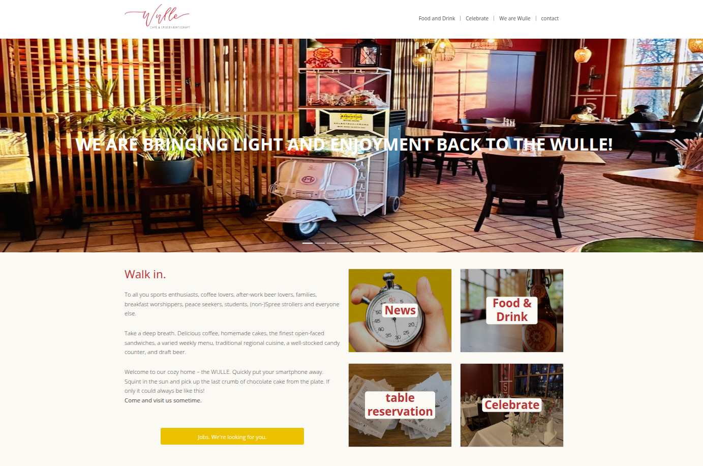 Wulle | Café und Speisenwirtschaft